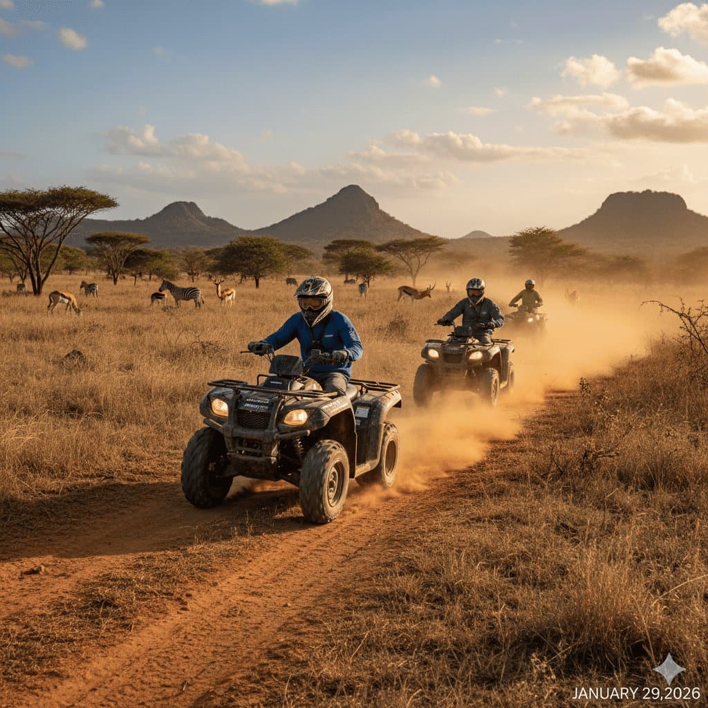 Excursion quad Casela Nature Park